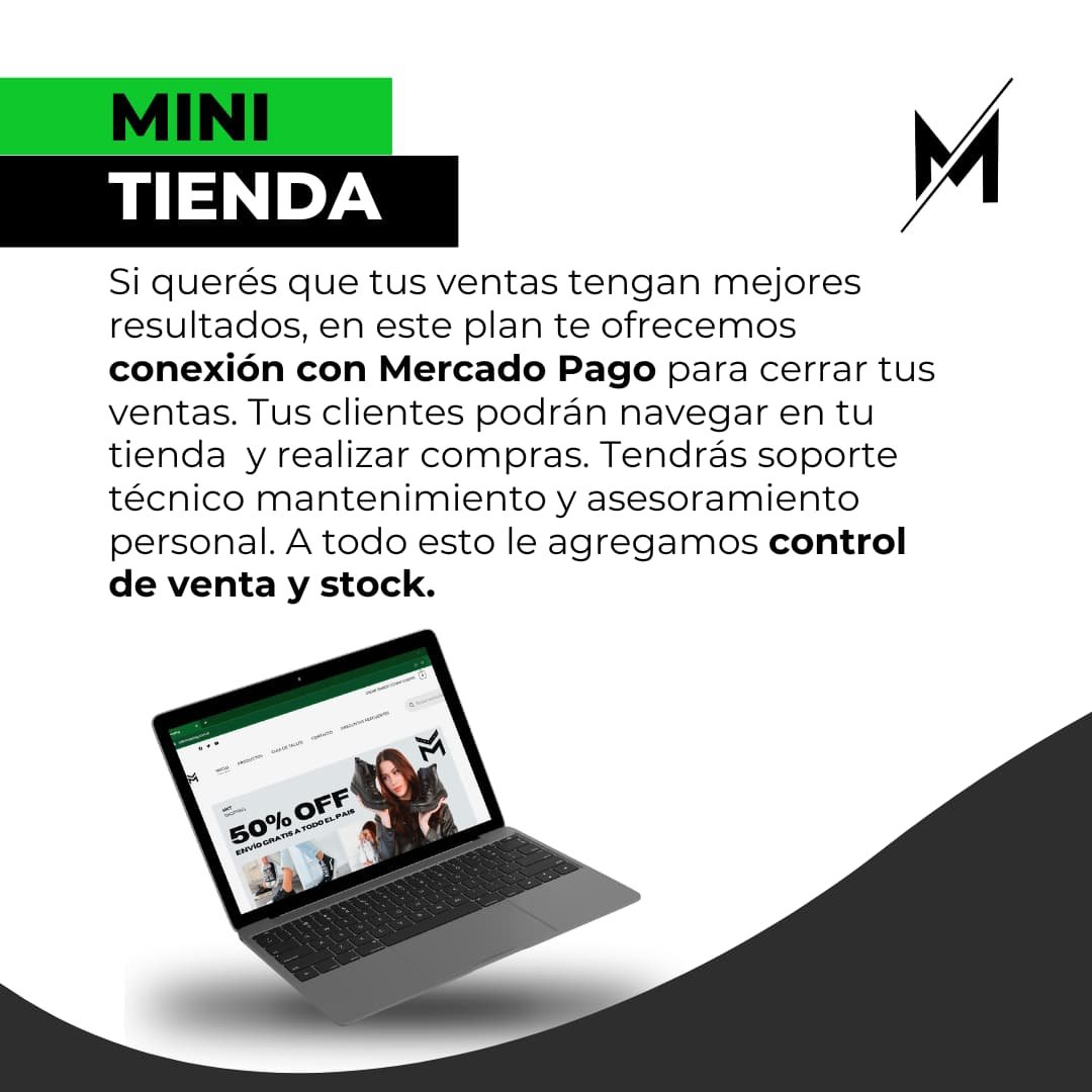 MINI TIENDA - Activa tu negocio en línea